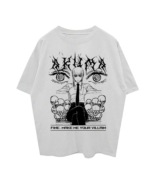Makima Akuma B&W T-Shirt