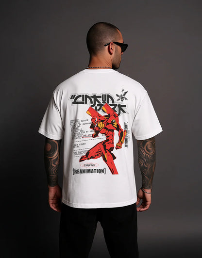 Eva 02 x Linkin two sides T-Shirt