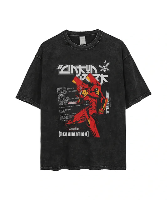 Eva 02 x Linkin Acid Wash