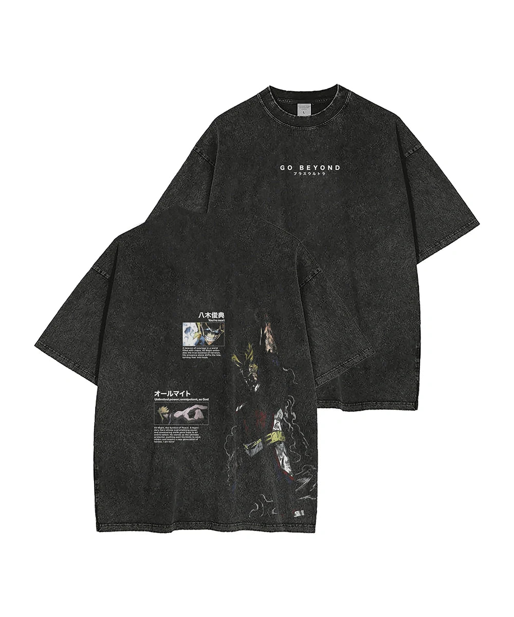 Go Beyond All Might Acid Wash