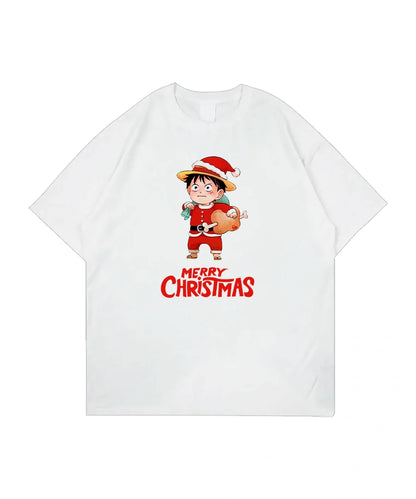 Luffy christmas T-Shirt
