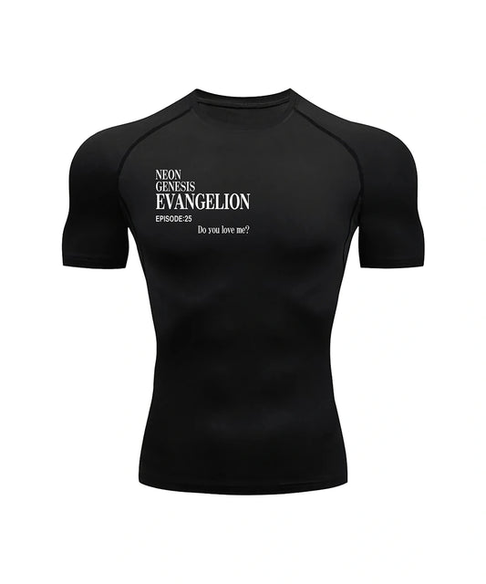 Neon Genesis short sleeve compression