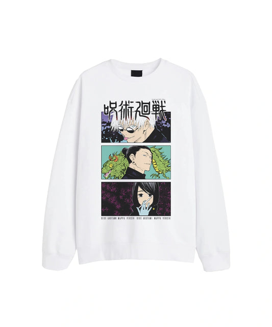 Gojo x Geto x Shoko Crewneck