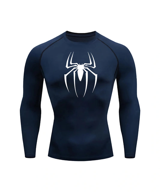 Spiderman long sleeve compression