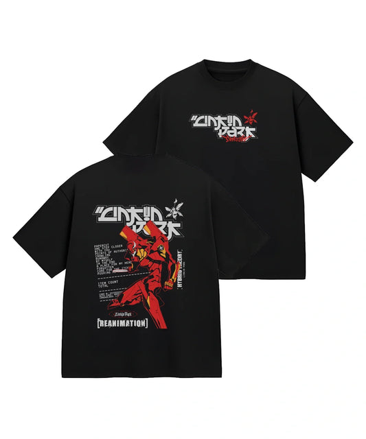 Eva 02 x Linkin two sides T-Shirt