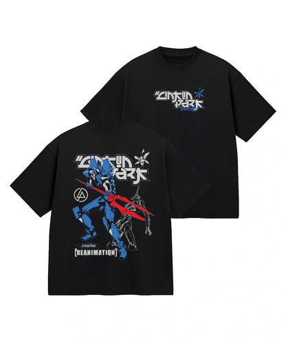 Eva 00 x Linkin two sides T-Shirt