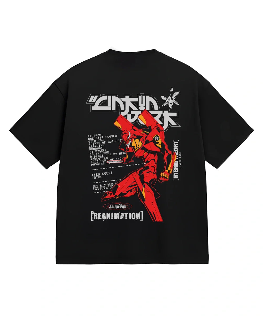 Eva 02 x Linkin two sides T-Shirt
