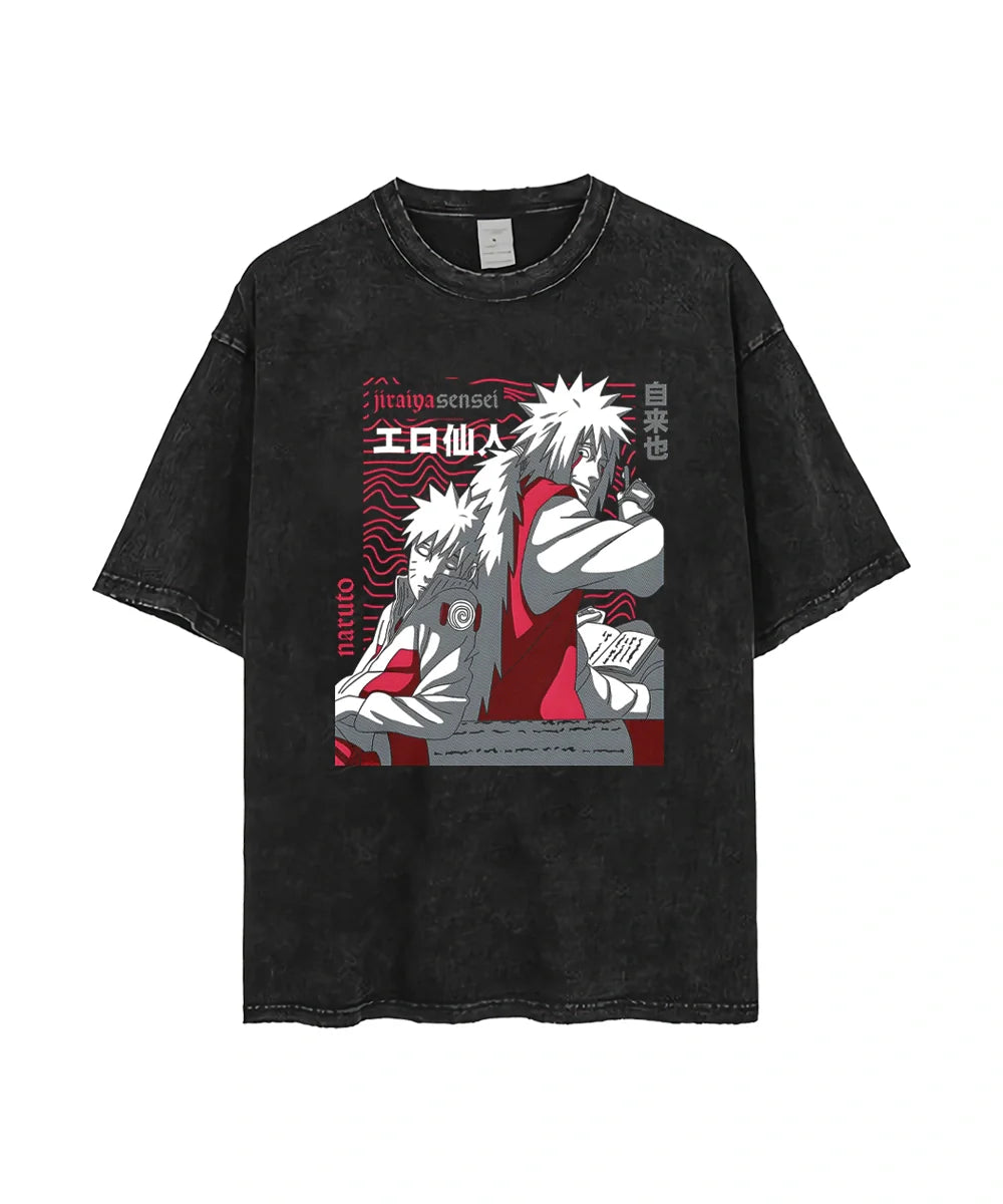 Jiraiya x Naruto Acid Wash
