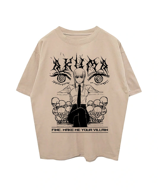 Makima Akuma B&W T-Shirt