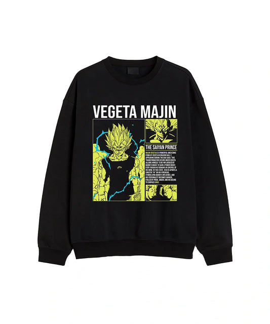 Vegeta Majin Crewneck